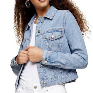 TopShop Light Wash Jean Jacket